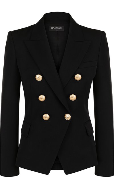 Женский шерстяной жакет BALMAIN, арт. 147130/167L