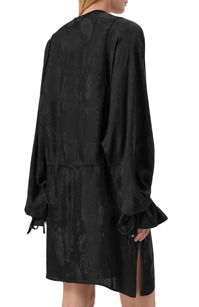 Атласное платье ANN DEMEULEMEESTER, арт. B0014273/FA750, фото 3