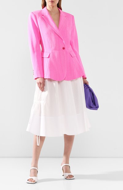 Жакет из смеси шелка и вискозы JACQUEMUS, арт. 201JA04/08450, фото 2
