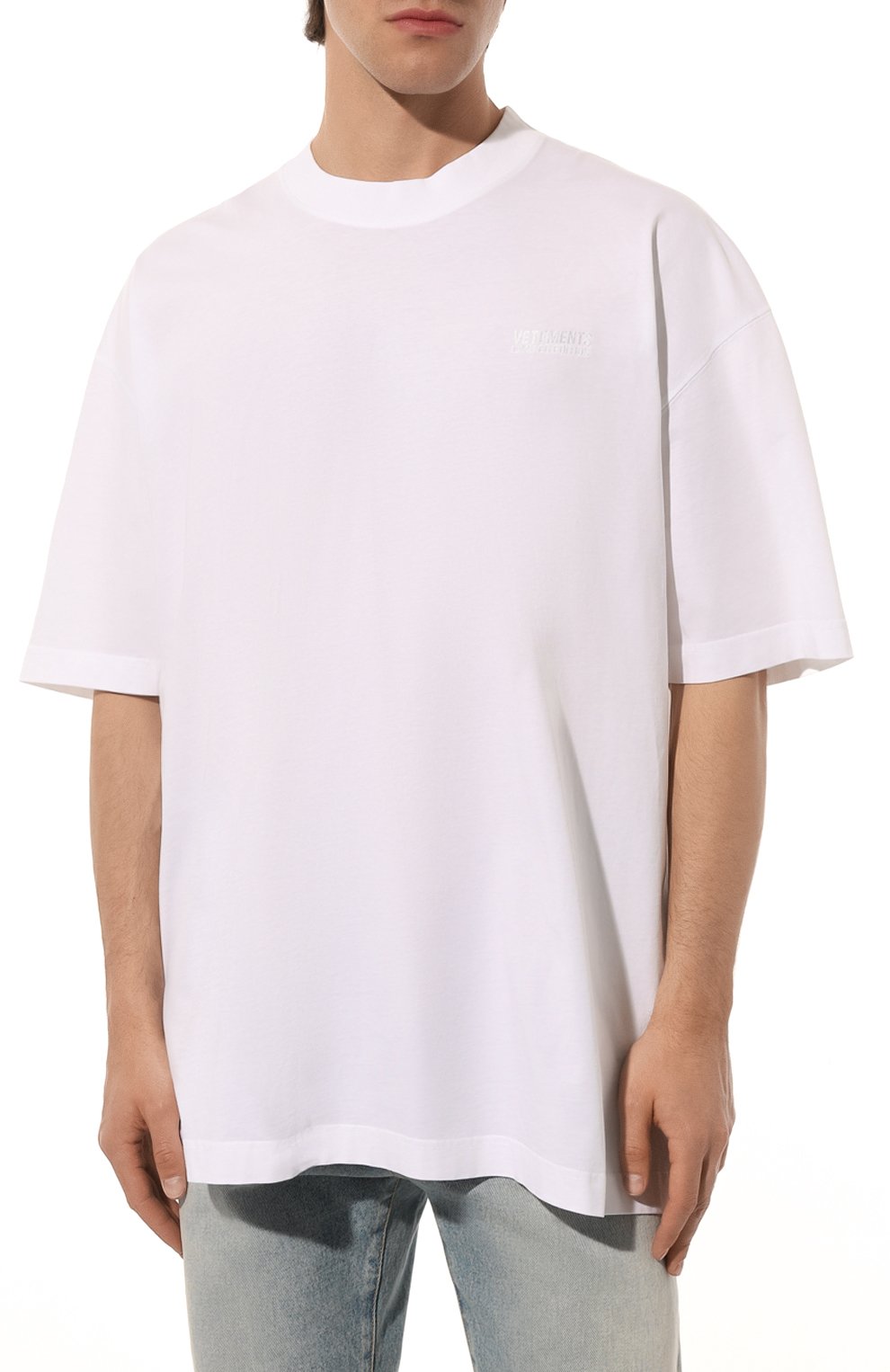 Хлопковая футболка VETEMENTS, арт. UE63TR140W, фото 6