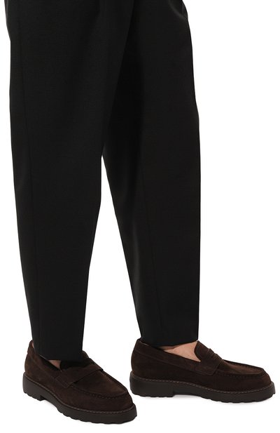 Замшевые лоферы gyles BALLY, арт. MSF0E5/SU009, фото 3