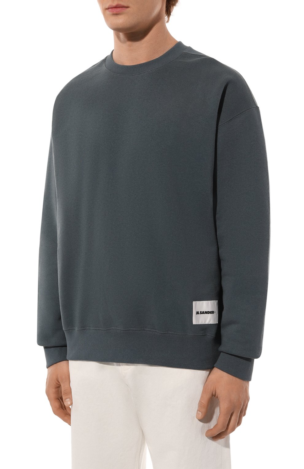 Хлопковый свитшот JIL SANDER, арт. J47GU0104/J20039, фото 3