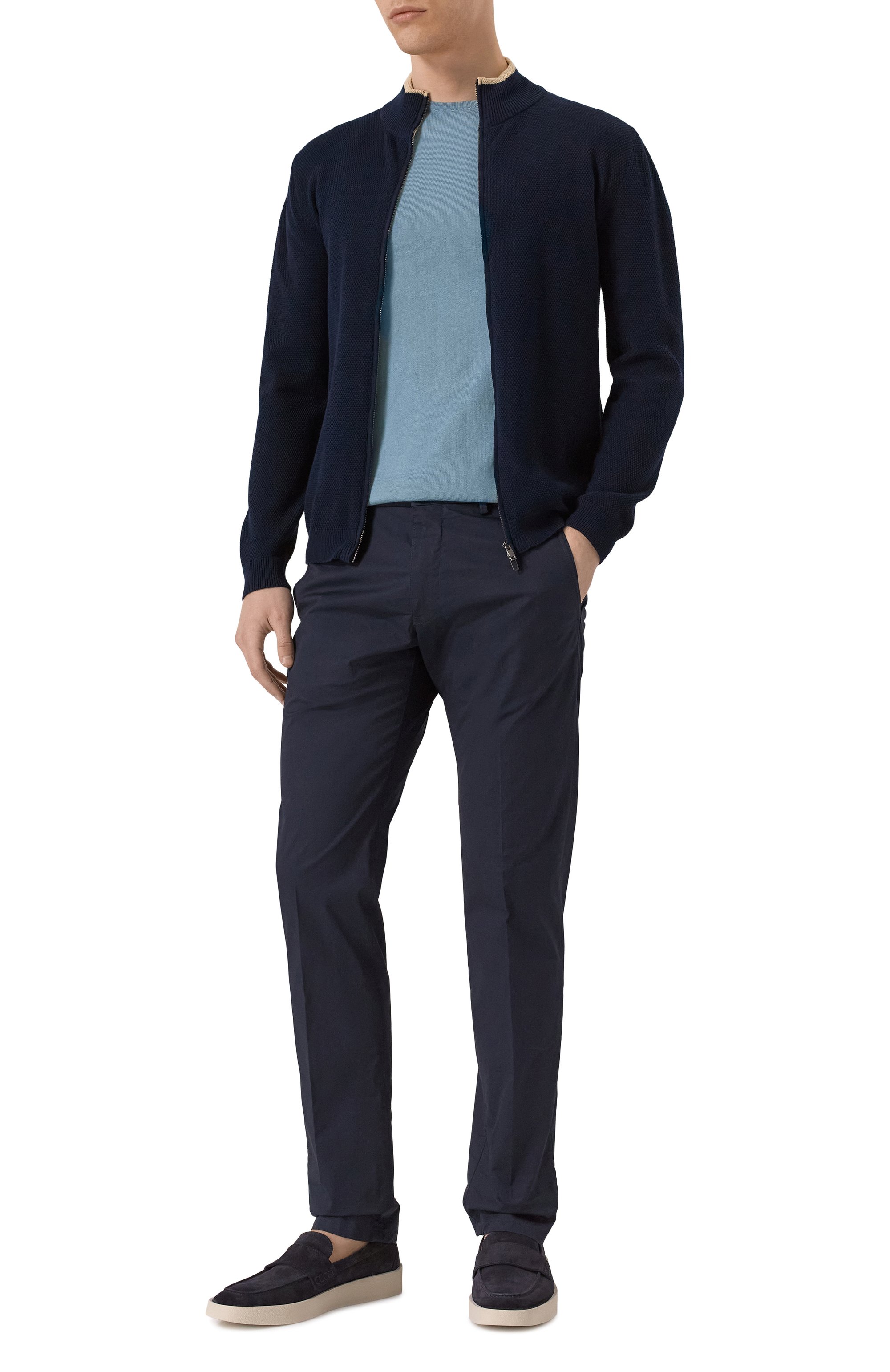 Хлопковый джемпер DANIELE FIESOLI, арт. DF0326, фото 2