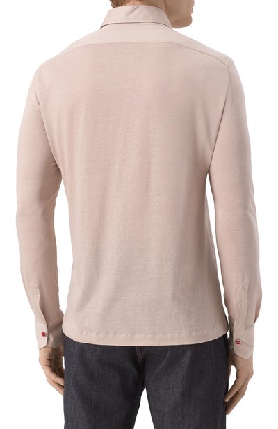 Поло из лиоцелла и хлопка KITON, арт. UMCP0SH0924206_46-50, фото 4