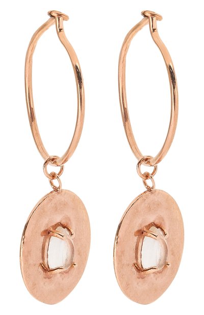 Серьги с горным хрусталем: рак MOONKA, арт. in-er-crs, фото 3