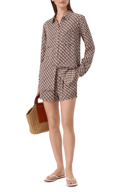 Женские шорты из вискозы MELISSA ODABASH, арт. ANNIE CR