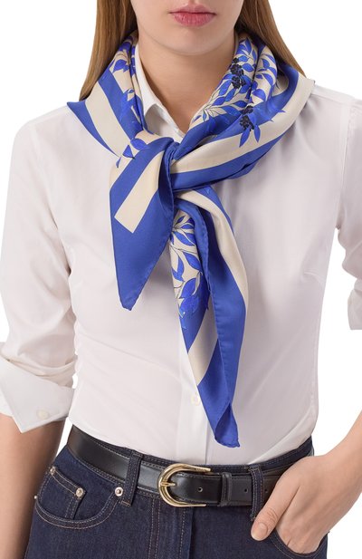 Шелковый платок PETITJEAN PARIS, арт. 0C12, фото 2