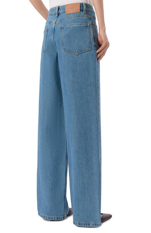 Джинсы Wide Leg 415 12 STOREEZ 135406 Синий  135406 Фото 4