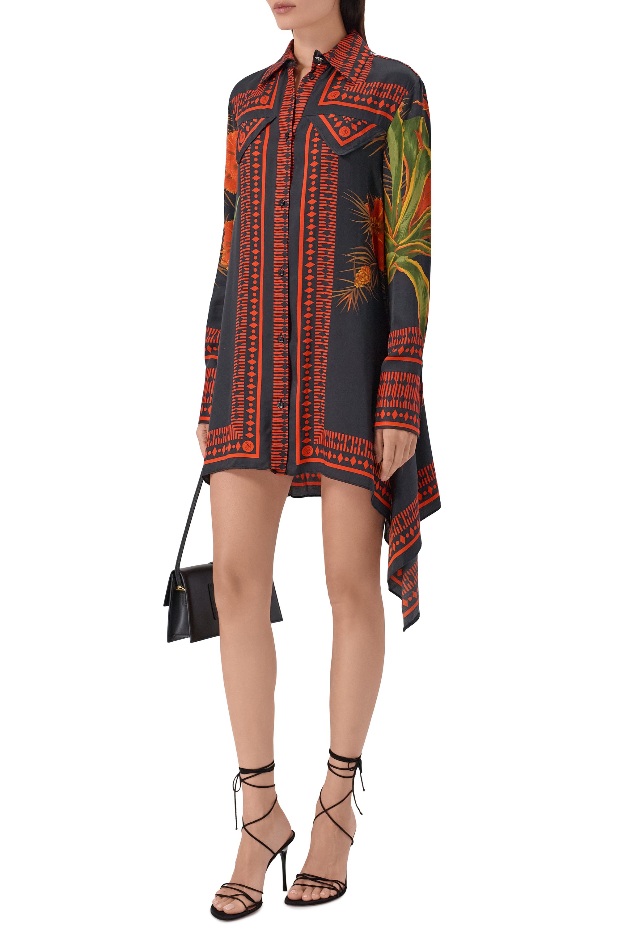 Платье из вискозы BLUMARINE, арт. 2A781A, фото 2