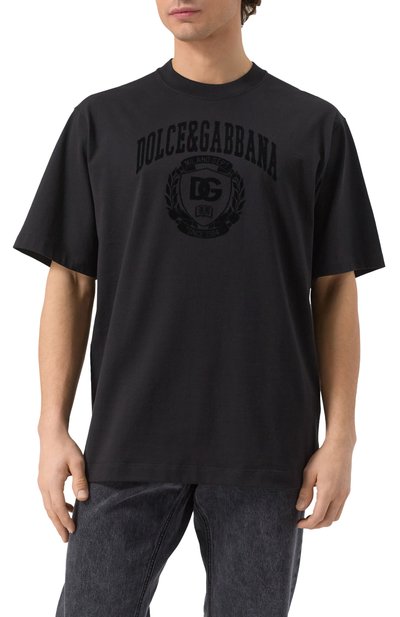 Хлопковая футболка DOLCE & GABBANA, арт. G8SH7T/G702E, фото 3