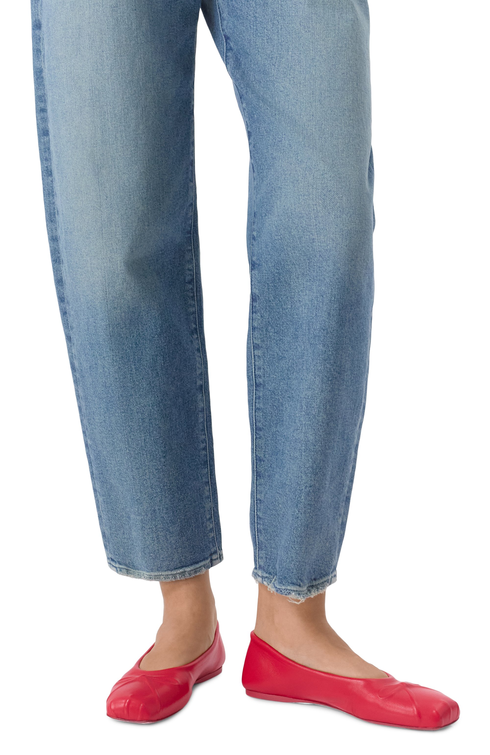 Кожаные балетки little bow MARNI, арт. BAMS004700/P3628, фото 3