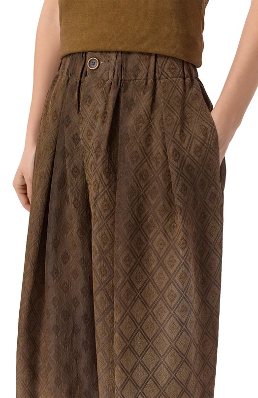 Брюки Uma Wang UP3023 Коричневый  UP3023 Фото 5