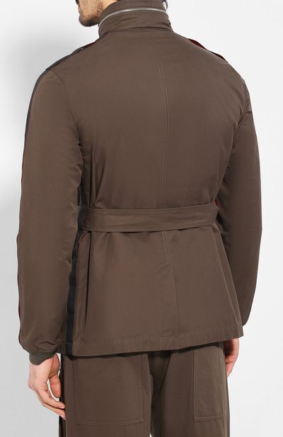 Хлопковая куртка ALEXANDER MCQUEEN, арт. 590422/Q0S44, фото 4