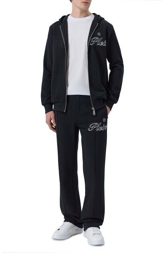 Кожаные кроссовки Philipp Plein SAFS USC0904 PLE005N Белый  SAFS USC0904 PLE005N Фото 2