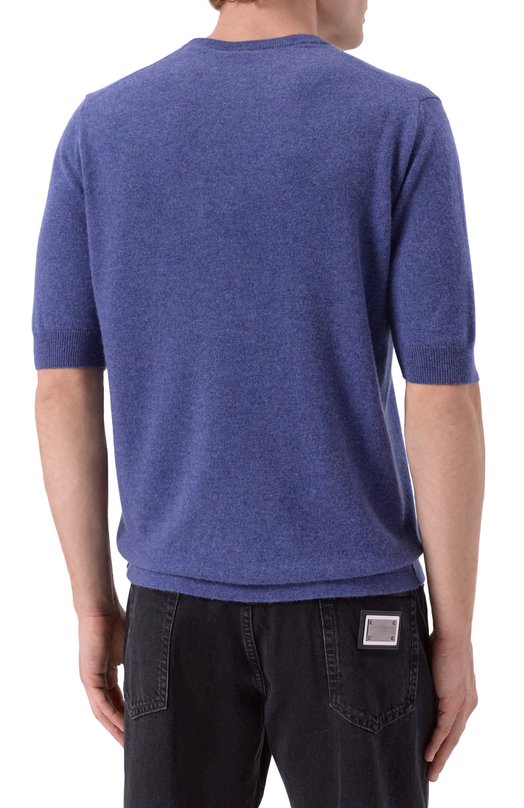 Кашемировый джемпер MVST M25.1PM.K014 Синий  M25.1PM.K014 Фото 4