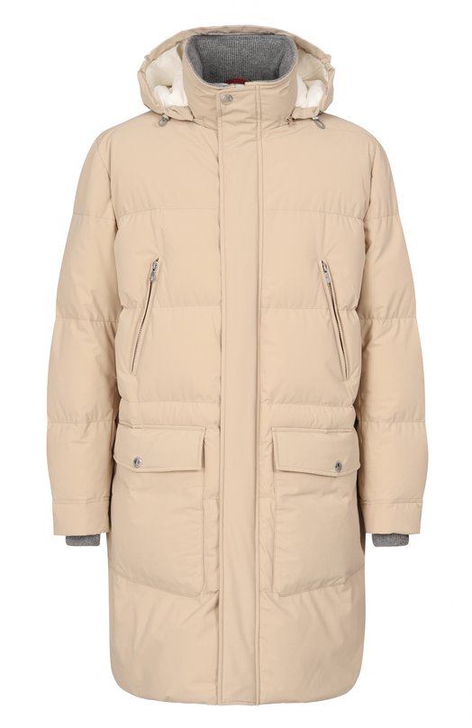 Пуховик Brunello Cucinelli MM4911827 Бежевый MM4911827
