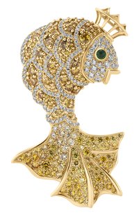 Брошь MERCURY, арт. MBCH29581/YG/WYD, фото 1