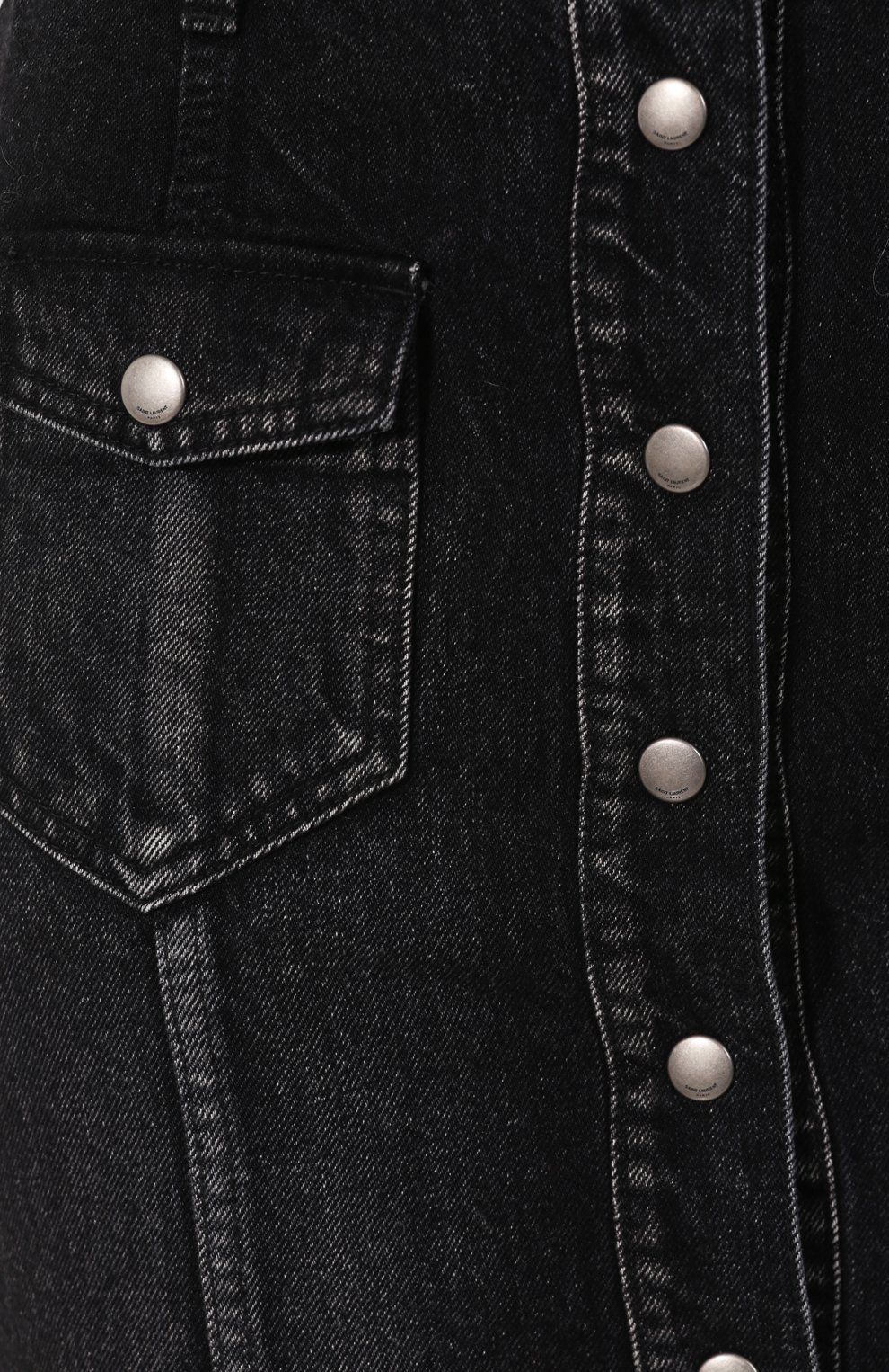 Джинсовая юбка SAINT LAURENT, арт. 581918/YQ899, фото 5