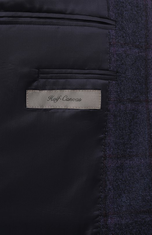 Шерстяной пиджак Corneliani 946008-9416454 Синий  946008-9416454 Фото 8