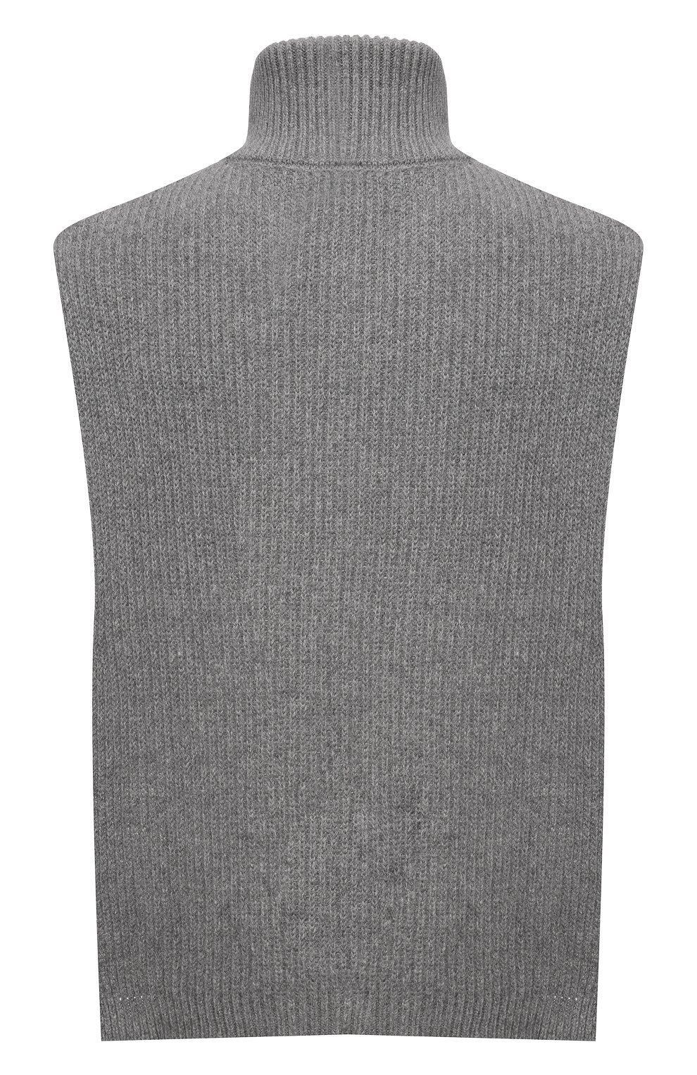 Шерстяная манишка DRIES VAN NOTEN серого цвета по цене 34950 руб., арт. 212-022208-3703, фото 3 Шерстяная манишка DRIES VAN NOTEN, арт. 212-022208-3703, фото 3