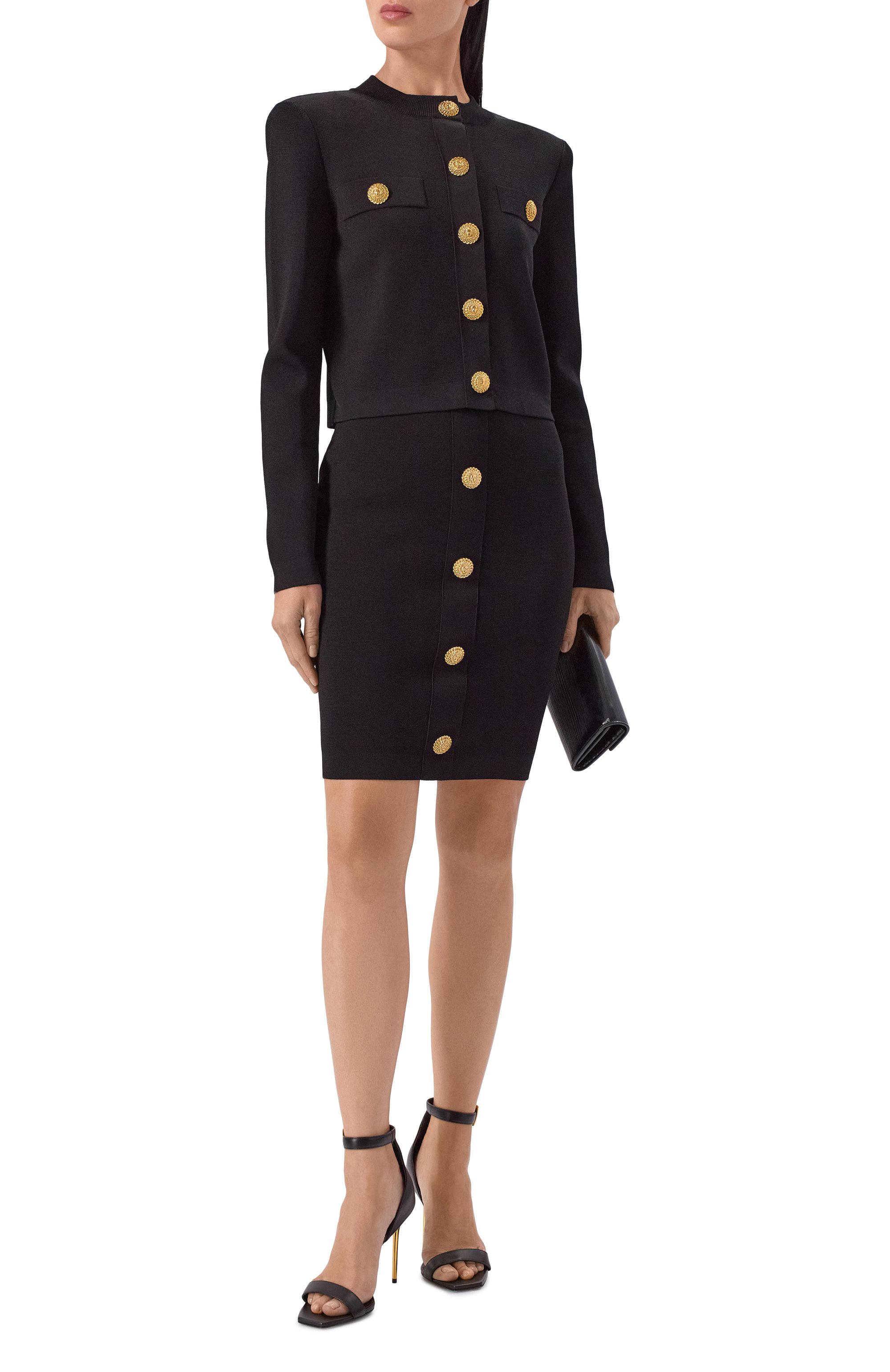 Кардиган из вискозы BALMAIN, арт. GF1KL000/KJ43, фото 2