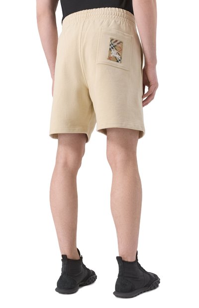 Хлопковые шорты BURBERRY, арт. 8103521, фото 4