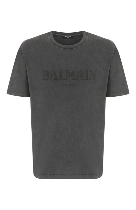 Мужская хлопковая футболка BALMAIN, арт. FH1EG000/BC72