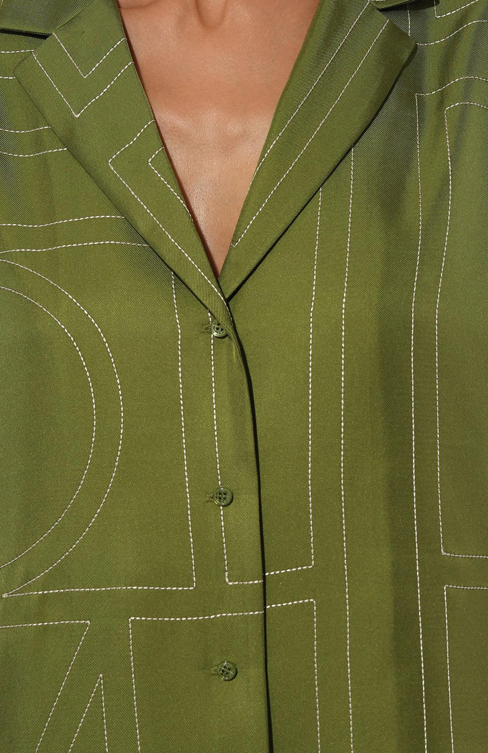 Шелковая рубашка TOTEME, арт. 241-WRT976-FB0089, фото 5