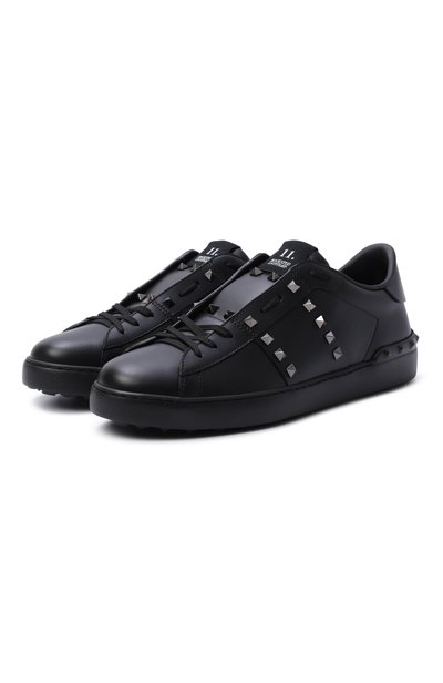 Мужские кожаные кеды rockstud untitled VALENTINO, арт. 9Y2S0931/BXE