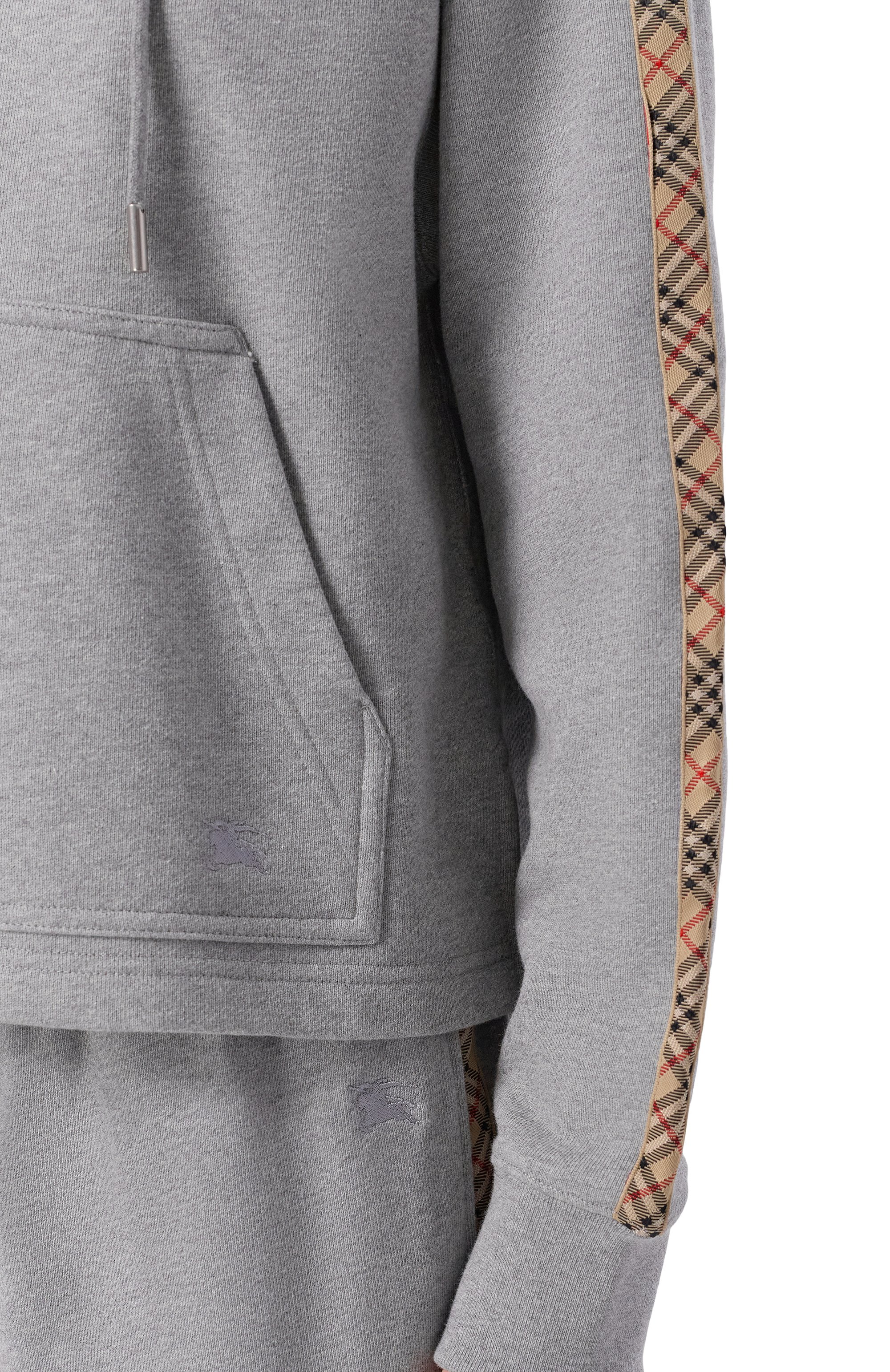 Хлопковая толстовка BURBERRY серого цвета по цене 105500 руб., арт. 8118973, фото 5 Хлопковая толстовка BURBERRY, арт. 8118973, фото 5