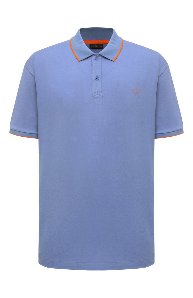 Мужское хлопковое поло PAUL&SHARK синег�о цвета, арт. 24411300/3XL-6XL | Фото 1 (Материал внешний: Хлопок; Рукава: Короткие; Длина (для топов): Удлиненные; Застежка: Пуговицы; Стили: Кэжуэл; Принт: Без принта; Мужское Кросс-КТ: Футболка-одежда; Автоматизация ТО: Проставлено; Автоматизация состава: Проставлено)
