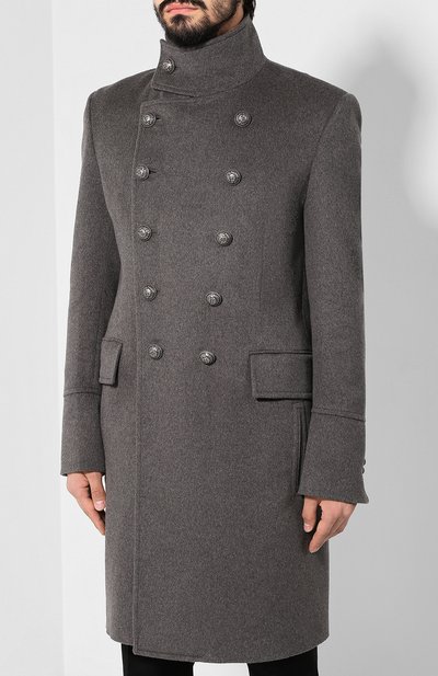 Пальто из смеси шерсти и кашемира BALMAIN, арт. SH08869/W019, фото 3