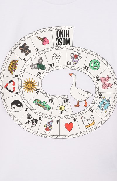 Хлопковая футболка MOSCHINO, арт. HYM058/LAA02, фото 3