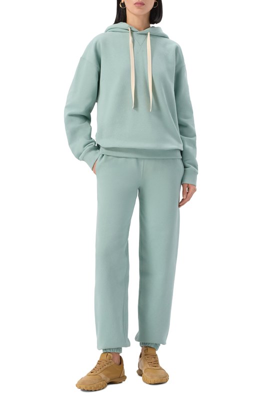Хлопковое худи Jil Sander J40GU0121/J20039 Голубой  J40GU0121/J20039 Фото 2