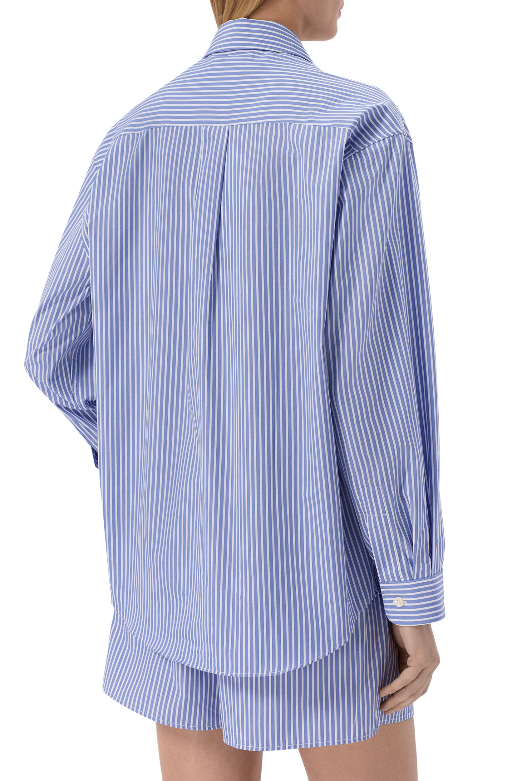 Хлопковая рубашка SPORTY AND RICH, арт. SI006712243ST02, фото 4