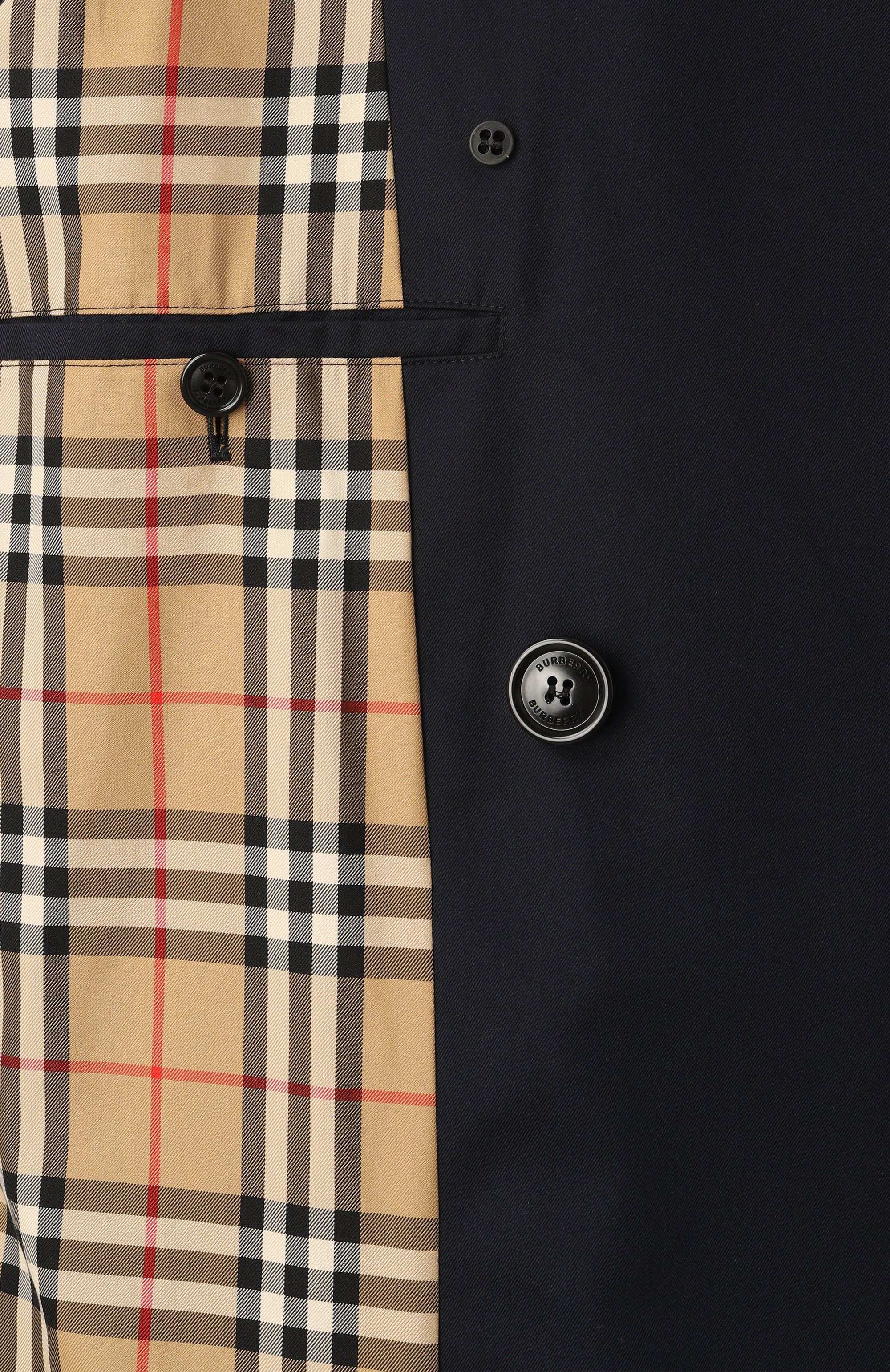 Хлопковый тренч BURBERRY, арт. 8079387, фото 7