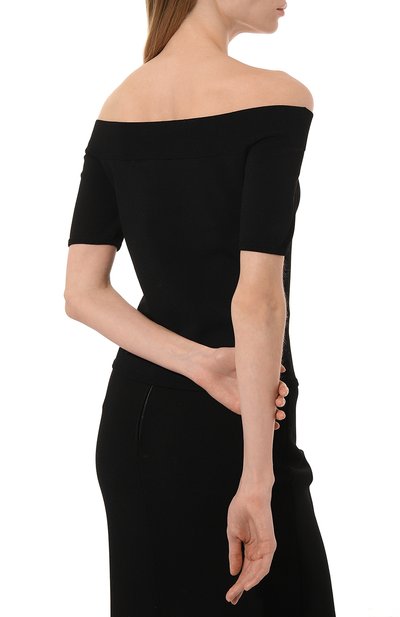 Топ из вискозы ALEXANDER MCQUEEN, арт. 669510/Q1AV41000, фото 4