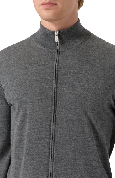 Кардиган из шерсти и кашемира BRUNELLO CUCINELLI, арт. M2400106, фото 5