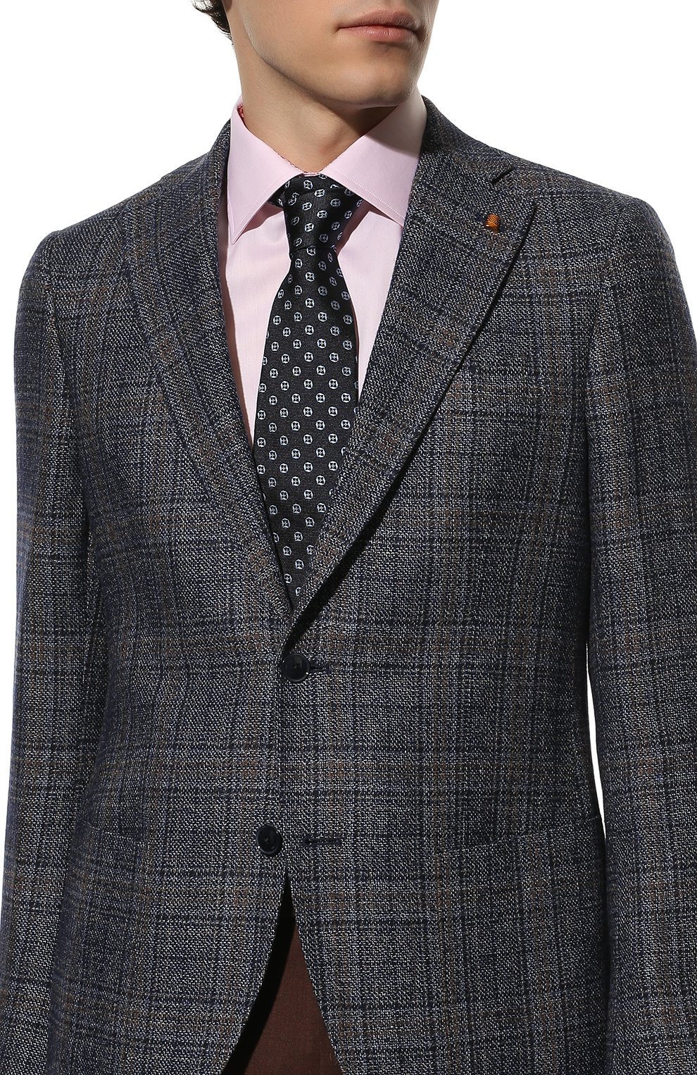 Шелковый галстук ZEGNA, арт. Z3D04T/1XW, фото 2