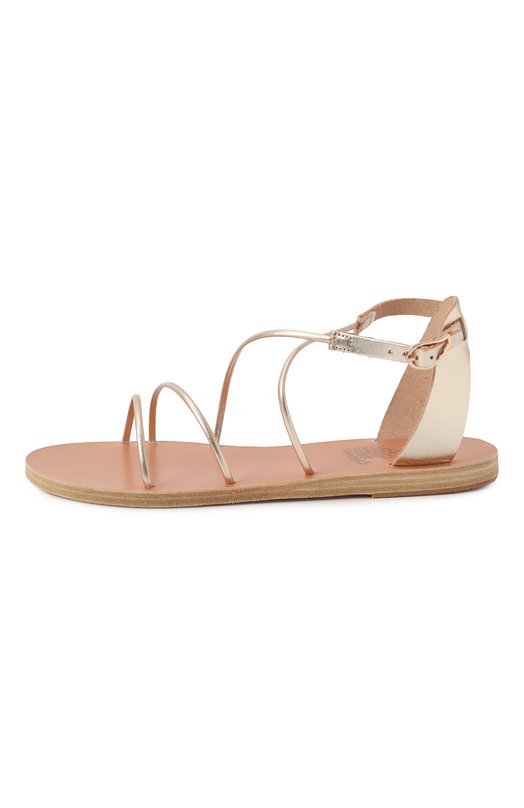 Кожаные сандалии Meloivia Ancient Greek Sandals MEL0IVIA/PLATINUM Золотой  MEL0IVIA/PLATINUM Фото 4