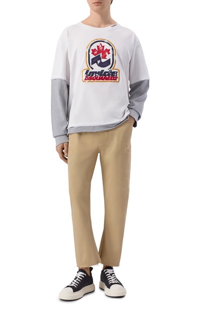 Мужские хлопковые брюки DSQUARED2, арт. S74KB1112/S41794