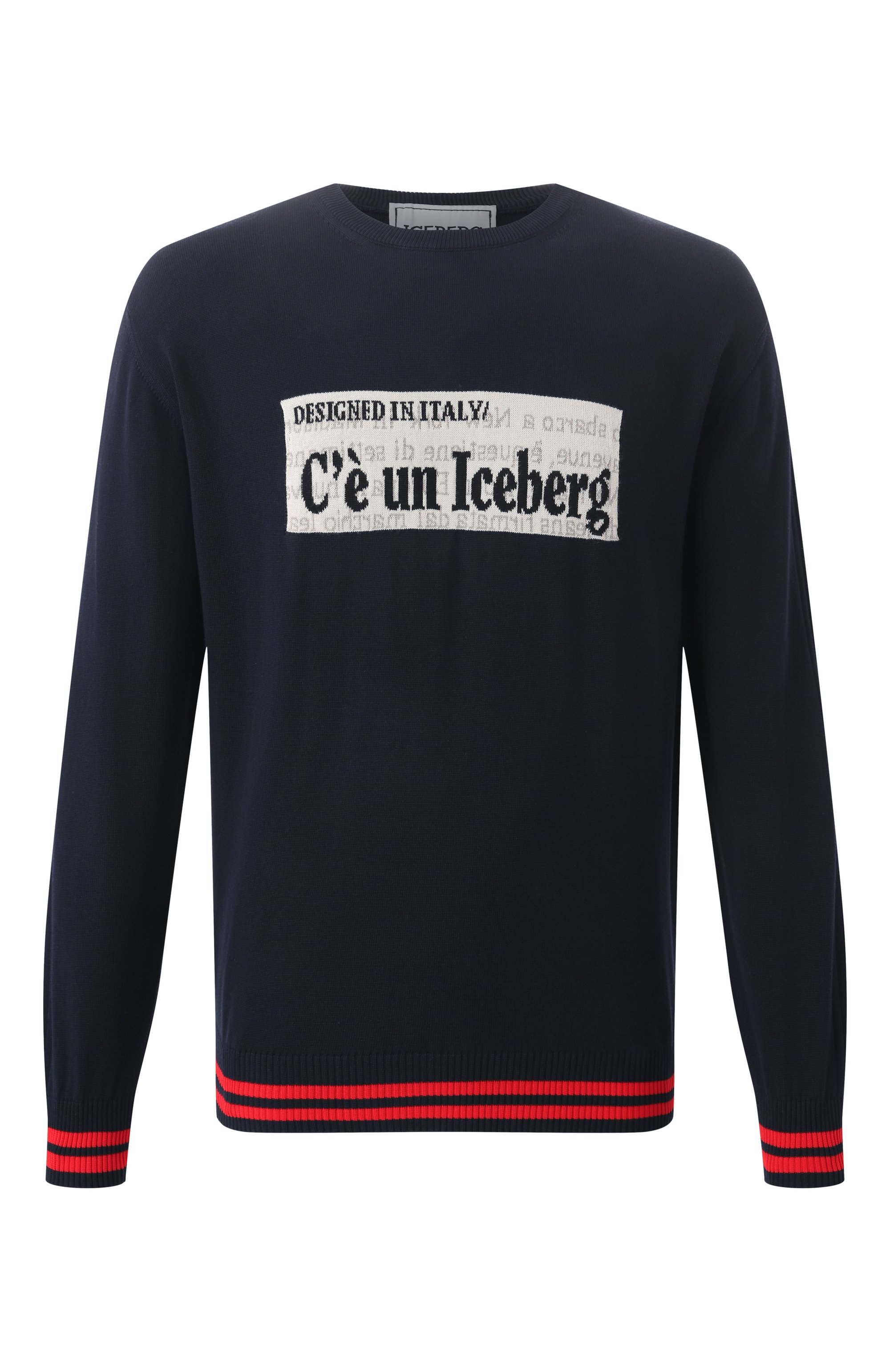 Хлопковый джемпер ICEBERG, арт. A013/7604, фото 1