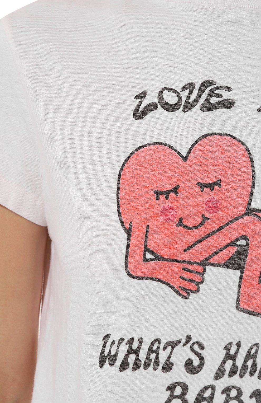 Хлопковая футболка RE/DONE, арт. 024-02WCGT284, фото 5