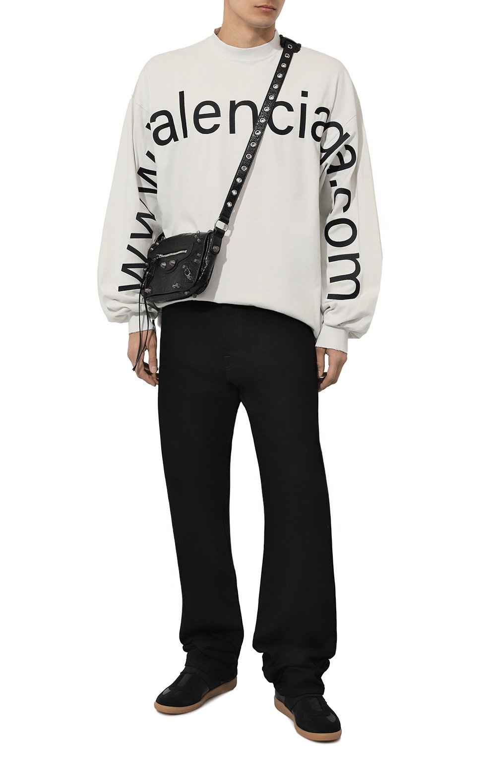 Кожаная сумка le cagole BALENCIAGA, арт. 719082/210KR, фото 7