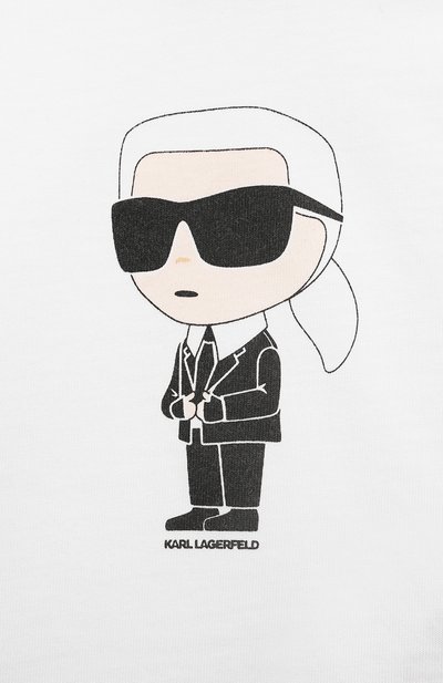 Комплект из лонгслива и брюк KARL LAGERFELD KIDS, арт. Z30289., фото 4