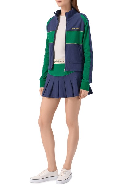 Плиссированная юбка PALM ANGELS, арт. PWCC094S26FAB001, фото 2