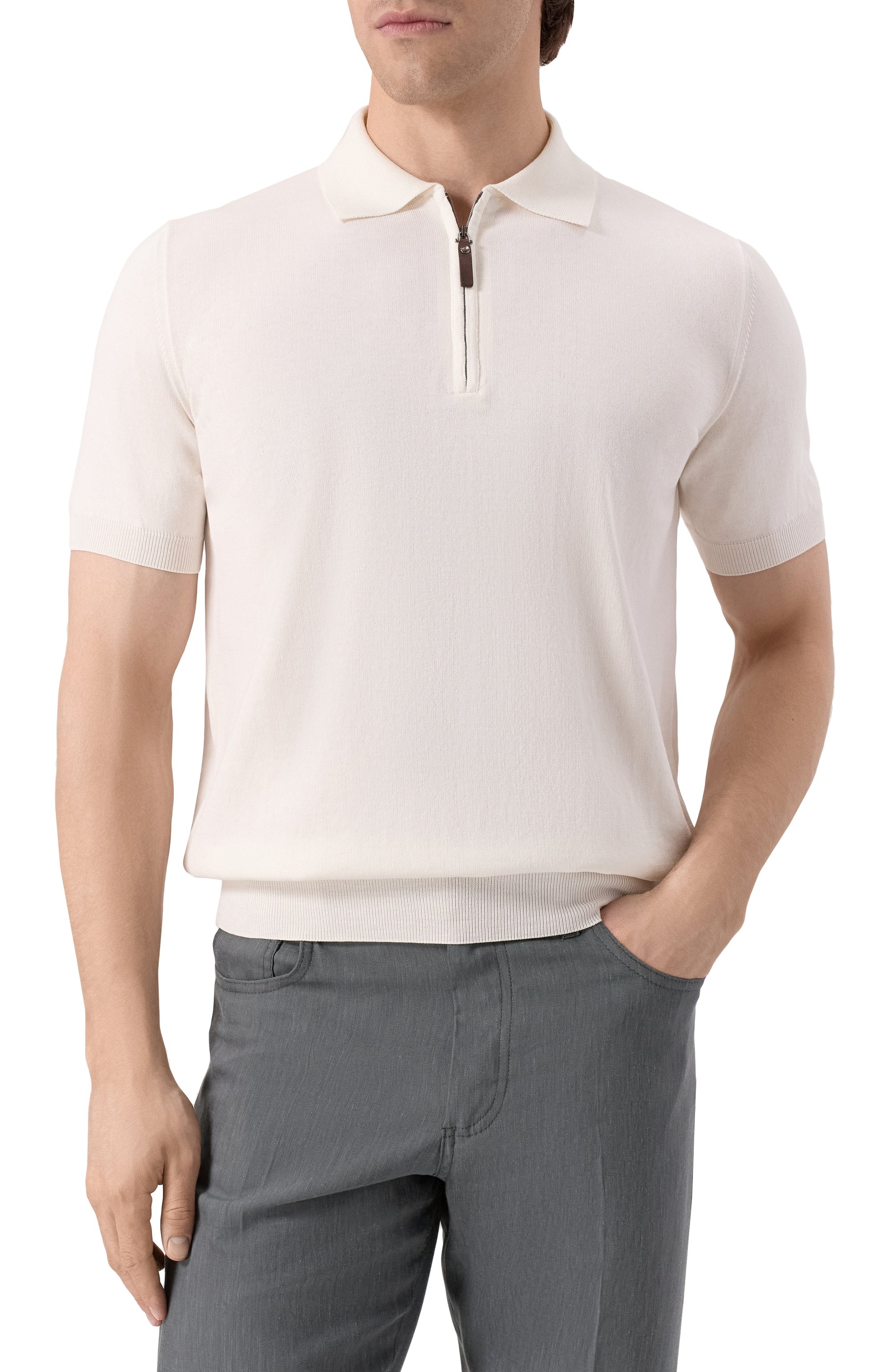 Хлопковое поло CANALI, арт. C0454/MK00145, фото 3