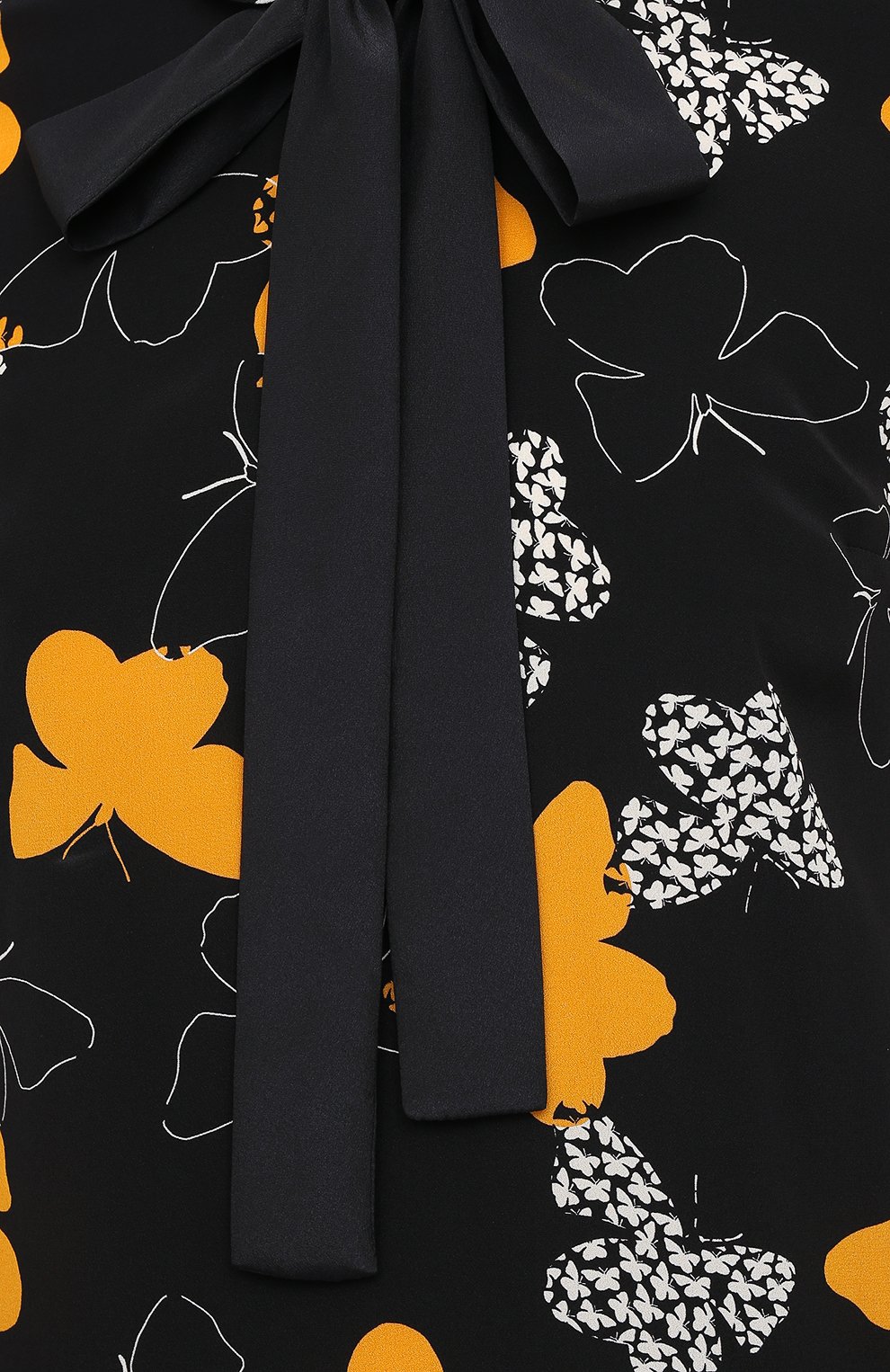 Шелковое платье REDVALENTINO разноцветного цвета по цене 79450 руб., арт. UR0VAF05/5EF, фото 5 Шелковое платье REDVALENTINO, арт. UR0VAF05/5EF, фото 5