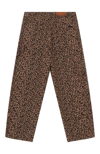 Джинсы MSGM KIDS леопардового цвета по цене 20900 руб., арт. F5MSJGPA130, фото 2 Джинсы MSGM KIDS, арт. F5MSJGPA130, фото 2