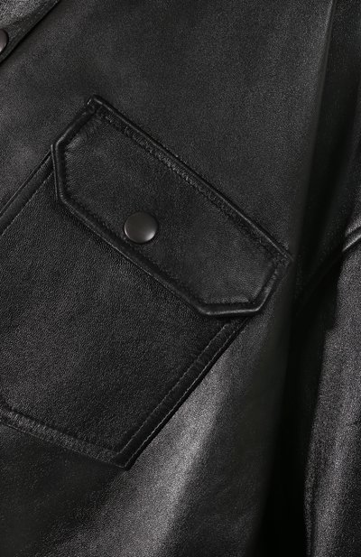 Кожаная рубашка BALENCIAGA, арт. 606243/TGS07, фото 5